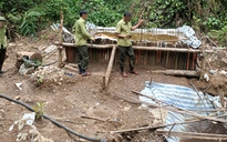 Nạn đào đãi vàng trái phép tái diễn ở khu bảo tồn thiên nhiên Pù Luông
