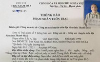 Truy bắt phạm nhân trốn trại trong lúc lao động