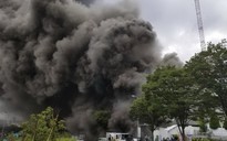 Cháy lớn tại công trình xây dựng ở Nhật, 5 người chết, 40 người bị thương