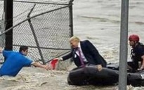 Ảnh chế Tổng thống Trump ‘đích thân cứu nạn nhân lũ lụt’ gây bão mạng