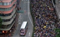 Biểu tình rầm rộ ở Hồng Kông phản đối đưa các nghi phạm đến đại lục