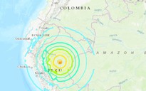 Động đất mạnh 8 độ Richter rung chuyển Peru