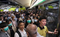 Đường sắt Hồng Kông tê liệt vì biểu tình