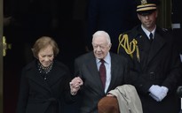 Cựu Tổng thống Mỹ Jimmy Carter nhập viện vì xuất huyết não