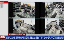 Phe Tổng thống Trump đưa ra hình ảnh ‘gian lận trắng trợn’ ở Georgia