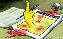 Báo chí thế giới khóc thương ‘tự do’ sau thảm sát Charlie Hebdo