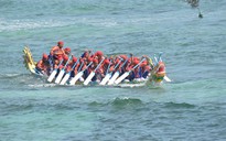 Khai hội đua thuyền Tứ linh trên đảo Lý Sơn