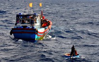 Đã tìm thấy 5 ngư dân trong vụ tàu cá bị đâm chìm trên biển Hoàng Sa