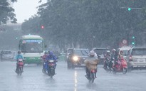Áp thấp gây thời tiết xấu ở Nam Bộ trong 2 ngày cuối tuần
