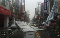 Siêu bão tàn phá đông nam Đài Loan, 142 người bị thương