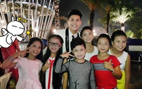 Noo Phước Thịnh vui trung thu cùng học trò 'The Voice Kids'