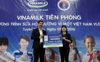 Vinamilk tiên phong trong sữa học đường, vì một Việt Nam vươn cao