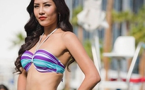 Nóng bỏng phần thi bikini của Nguyễn Thị Loan tại 'Hoa hậu Hòa bình Thế giới'