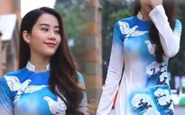 Nam Em xin lỗi khi bị tố mặc áo dài 'nhái'