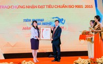 Nam A Bank vinh dự đạt chứng nhận tiêu chuẩn ISO 9001:2015
