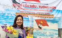 Phiên đấu giá tranh cát 'Gạc Ma - Vòng tròn bất tử' thu 352 triệu đồng