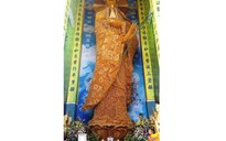 Tượng Phật bằng hoa bất tử xác lập kỷ lục thế giới