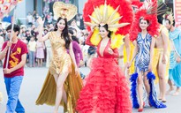 Dàn người đẹp tham gia Carnaval Đồng Hới 2018