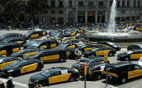 Taxi đình công, Tây Ban Nha tê liệt
