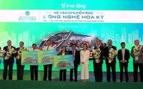 VWS tặng 6 xe chở rác chạy khí CNG cho TP.HCM, Long An, Kiên Giang