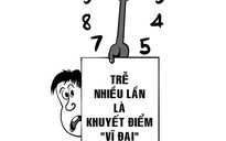 Trễ hẹn với người yêu đâu có phải là khuyết điểm phải không?