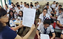 Đăng ký dự thi tốt nghiệp THPT: Thí sinh chọn bài thi khoa học xã hội tăng