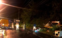 Tai nạn trên đèo Chuối: Xe tải đấu đầu xe thư báo, 1 người tử vong