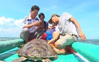 Bắt được rùa biển quý hiếm nặng nửa tạ được trả 10 triệu nhưng không bán