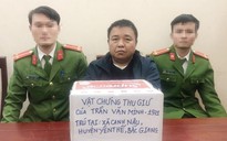 Bắt nghi phạm vận chuyển 19 bánh heroin