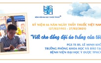 Viết cho đồng đội áo trắng của tôi