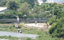 Đê bao sông Sài Gòn thi công không đúng thiết kế