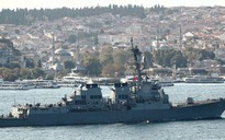 Miền Đông Ukraine căng thẳng, tàu chiến Mỹ đến biển Đen
