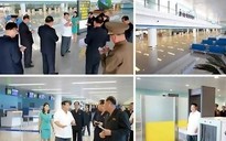 Ông Kim Jong-un khen nhà ga sân bay mới xây