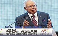 Thủ tướng Malaysia: ASEAN cần 'quyết liệt' về Biển Đông