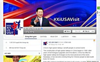 Hơn 1 triệu 'Like' cho trang Facebook về chuyến đi của ông Tập đến Mỹ