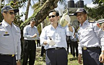 Đài Loan cho báo chí quốc tế tham quan phi pháp đảo Ba Bình