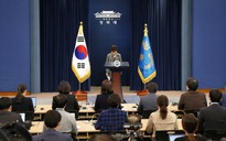 Tổng thống Hàn Quốc tuyên bố sẵn sàng từ chức, để Quốc hội quyết định