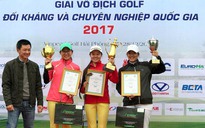 Hanako xuất sắc vô địch giải golf đối kháng Quốc gia 2017