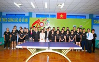 Bóng bàn Việt Nam tập luyện và thi đấu với Nhật Bản