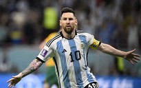 Messi có bàn thắng đầu tiên ở vòng đấu loại trực tiếp World Cup