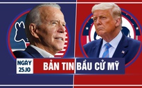 Bản tin bầu cử Mỹ ngày 25.10: Ông Trump đi bỏ phiếu, cử tri rầm rộ hưởng ứng, gió sẽ xoay chiều?