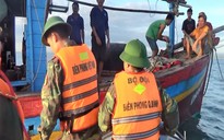 Cứu sống 6 ngư dân Quảng Bình bị chìm tàu trên biển