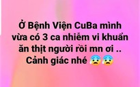 Xử lý người tung tin đồn 'vi khuẩn ăn thịt người' tại Quảng Bình