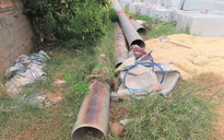 Lãng phí đầu tư ở Bảo Ninh: Cống thoát nước vừa làm đã múc bỏ