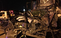 Xe ‘điên’ gây tai nạn gần cầu Bãi Cháy, 7 người thương vong