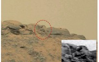 Phát hiện vật thể lạ giống tượng Phật trên sao Hỏa