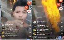Đòi nợ không được, chàng trai đốt nhà con nợ rồi livestream Facebook