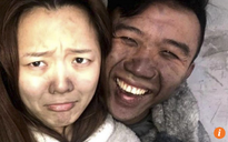 Bị cháy nhà, cặp vợ chồng trẻ vẫn thản nhiên selfie