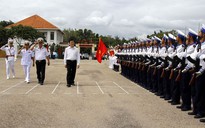 Chủ tịch nước Trương Tấn Sang thăm các đơn vị Hải quân