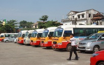 Xe buýt tại Huế đã hoạt động trở lại